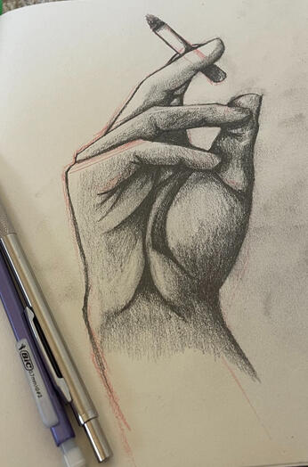 Hand - Graphite