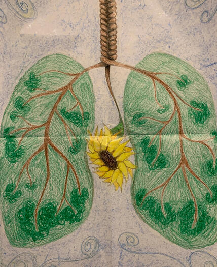 Nature's Breath Concept - Oil Pastels Nature's Breath Concept - Oil Pastels