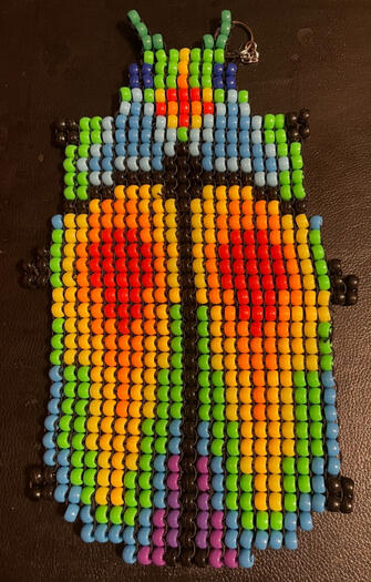 Beetle (pony beads) Beetle (pony beads)