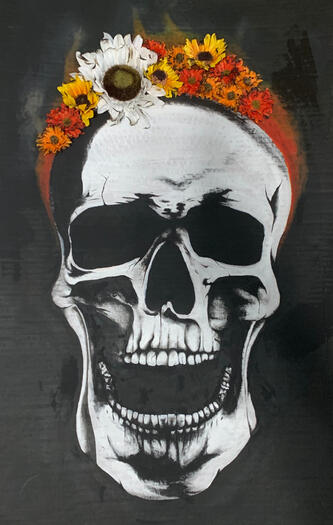 Skull Painting - Acrylic